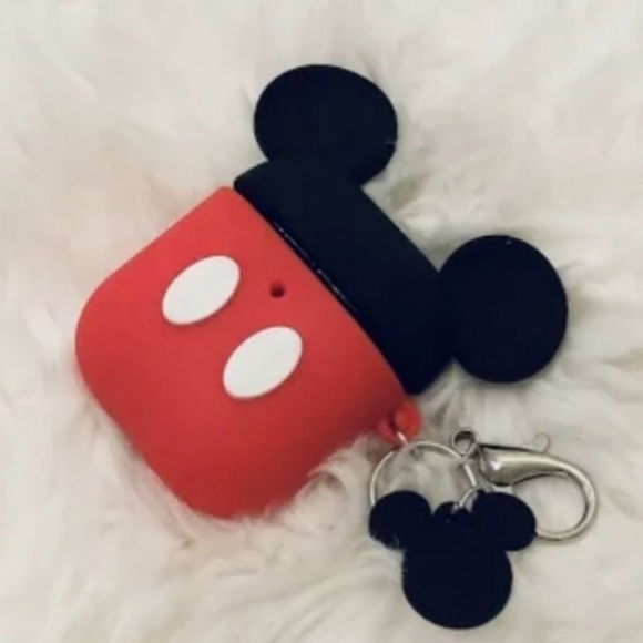 Disney Mickey Mouse True Wireless Earbuds Case Cover New - Picture 1 of 8